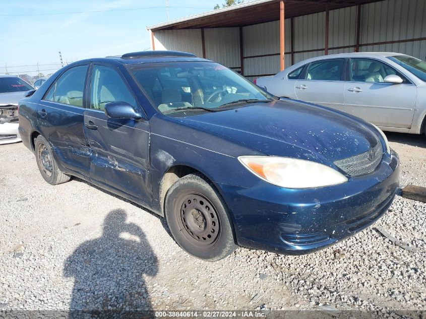 2002 Toyota Camry Le VIN: 4T1BE32K62U533617 Lot: 38840614