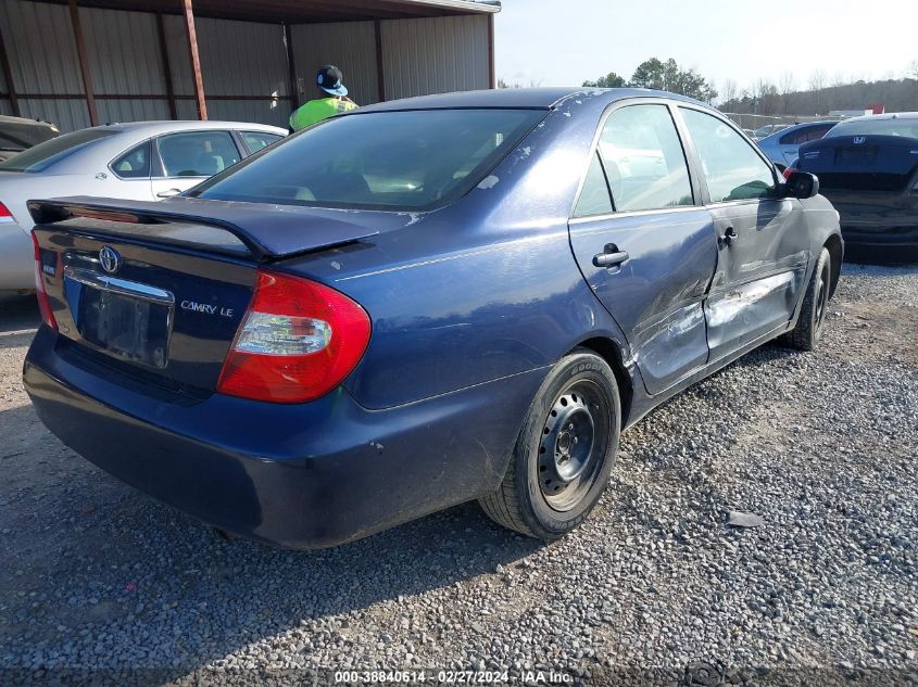 2002 Toyota Camry Le VIN: 4T1BE32K62U533617 Lot: 38840614