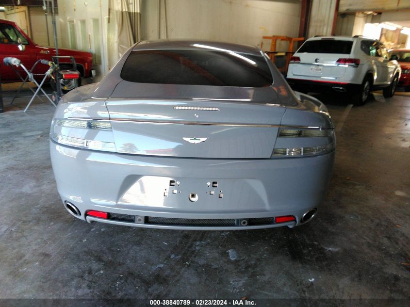 2010 Aston Martin Rapide VIN: SCFHDDAJ7AAF00131 Lot: 38840789