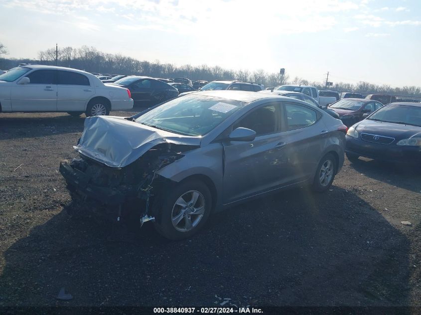 KMHDH4AE3FU228910 2015 HYUNDAI ELANTRA - Image 2