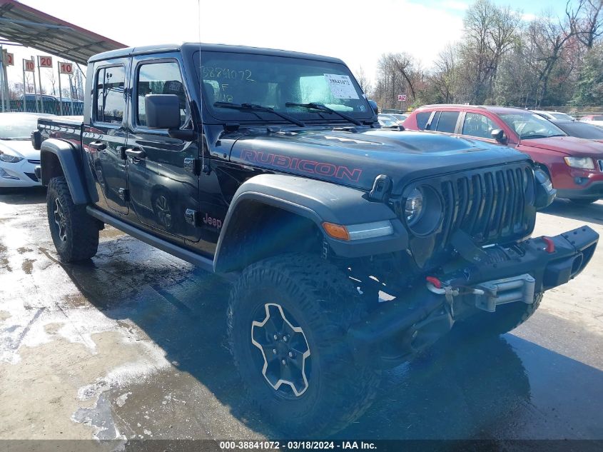 2020 Jeep Gladiator Rubicon 4X4 VIN: 1C6JJTBG5LL213386 Lot: 38841072