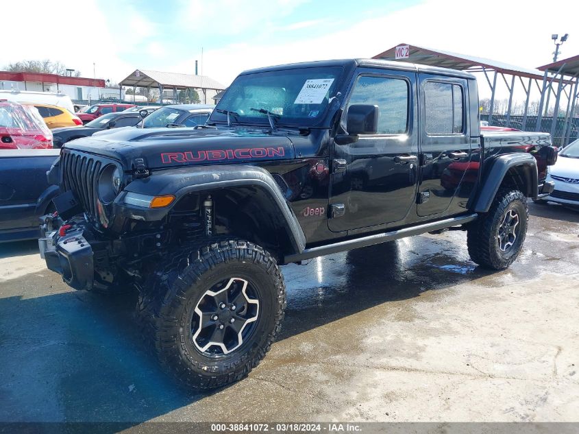 2020 Jeep Gladiator Rubicon 4X4 VIN: 1C6JJTBG5LL213386 Lot: 38841072