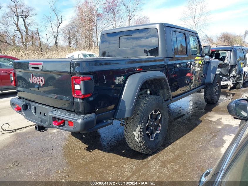 2020 Jeep Gladiator Rubicon 4X4 VIN: 1C6JJTBG5LL213386 Lot: 38841072