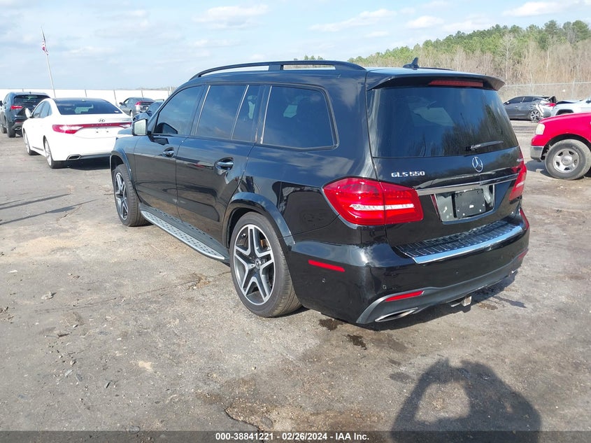 2019 Mercedes-Benz Gls 550 4Matic VIN: 4JGDF7DE1KB204596 Lot: 38841221