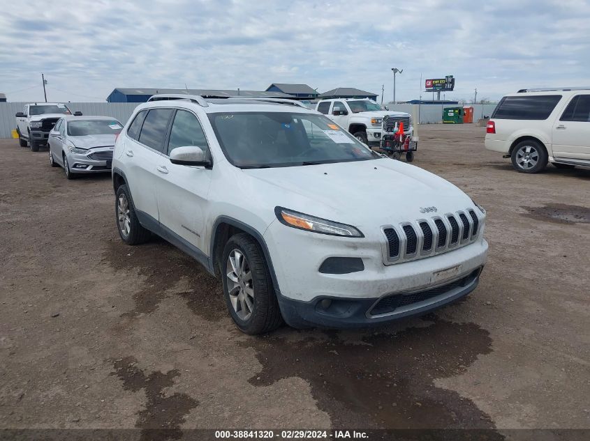 2014 Jeep Cherokee Limited VIN: 1C4PJLDS3EW134191 Lot: 38841320