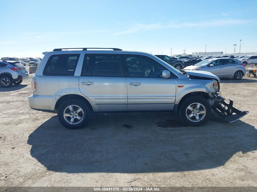 2006 Honda Pilot Ex-L VIN: 2HKYF18516H503569 Lot: 38841370