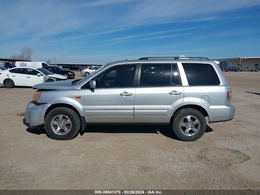 2006 Honda Pilot Ex-L VIN: 2HKYF18516H503569 Lot: 38841370