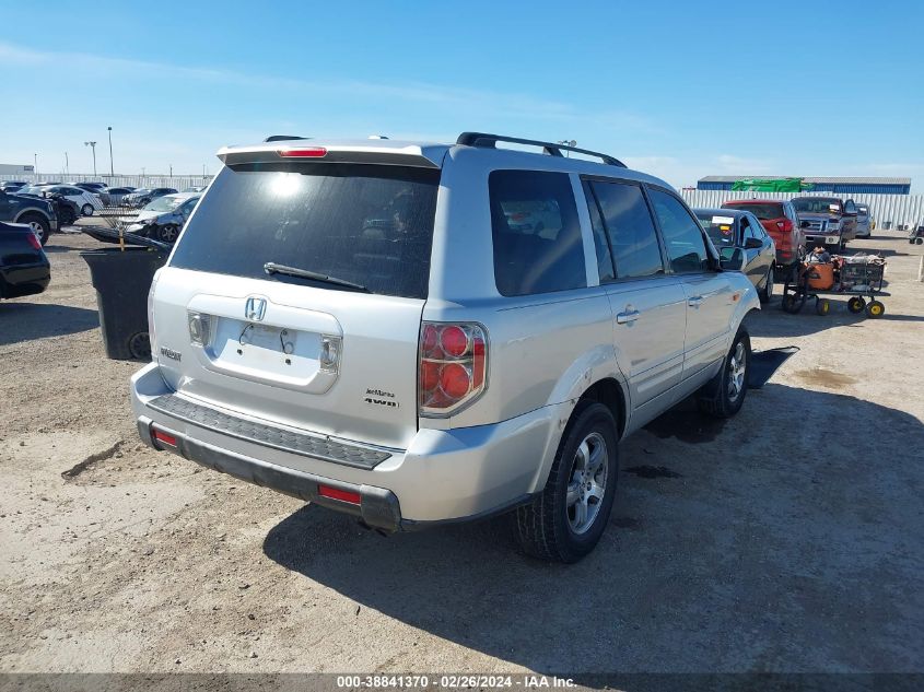 2006 Honda Pilot Ex-L VIN: 2HKYF18516H503569 Lot: 38841370