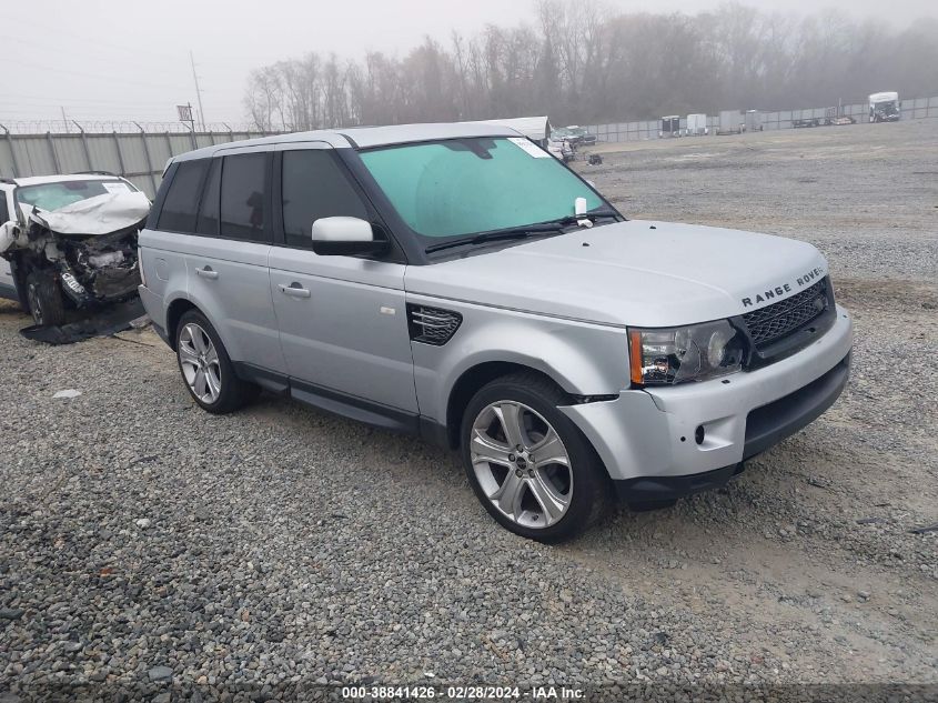 2012 Land Rover Range Rover Sport Hse VIN: SALSK2D4XCA729223 Lot: 38841426