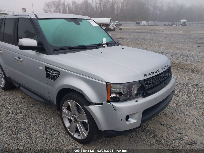 2012 Land Rover Range Rover Sport Hse VIN: SALSK2D4XCA729223 Lot: 38841426