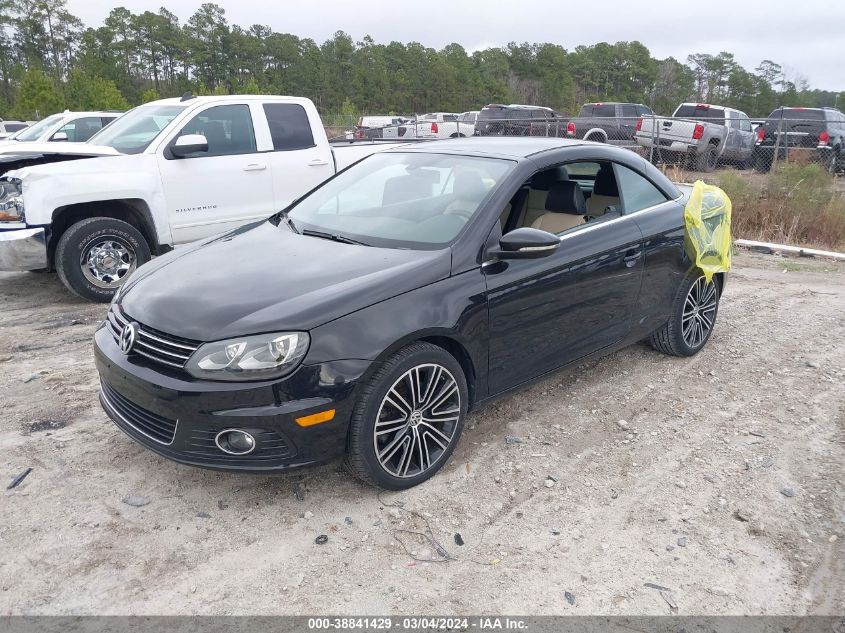 2015 Volkswagen Eos Final Edition VIN: WVWFW8AH4FV002616 Lot: 38841429