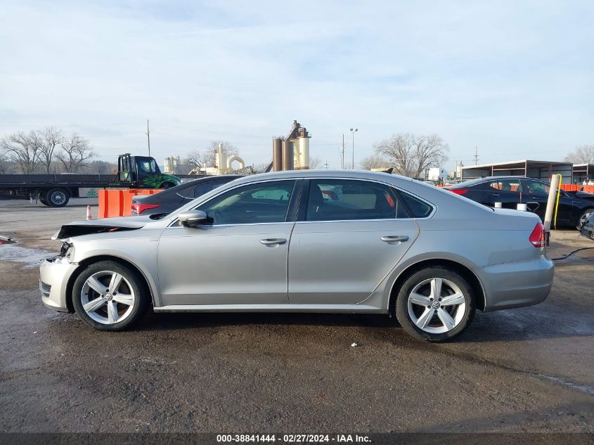 2014 Volkswagen Passat 1.8T Wolfsburg Edition VIN: 1VWAT7A30EC026548 Lot: 38841444