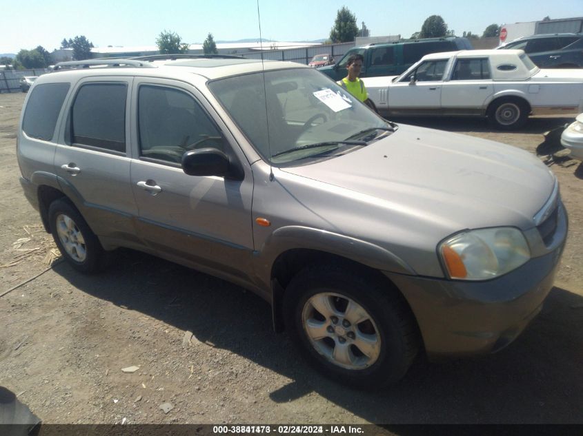 4F2CU08101KM69061 2001 Mazda Tribute Es V6/Lx V6