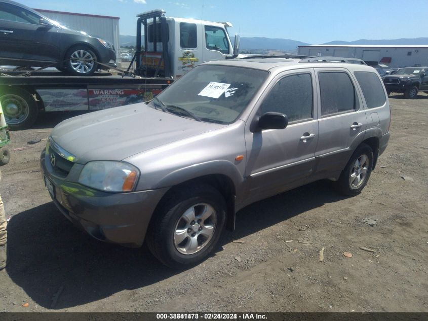 4F2CU08101KM69061 2001 Mazda Tribute Es V6/Lx V6