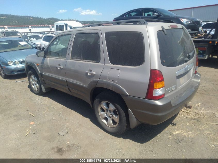 4F2CU08101KM69061 2001 Mazda Tribute Es V6/Lx V6