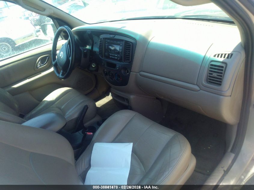 4F2CU08101KM69061 2001 Mazda Tribute Es V6/Lx V6