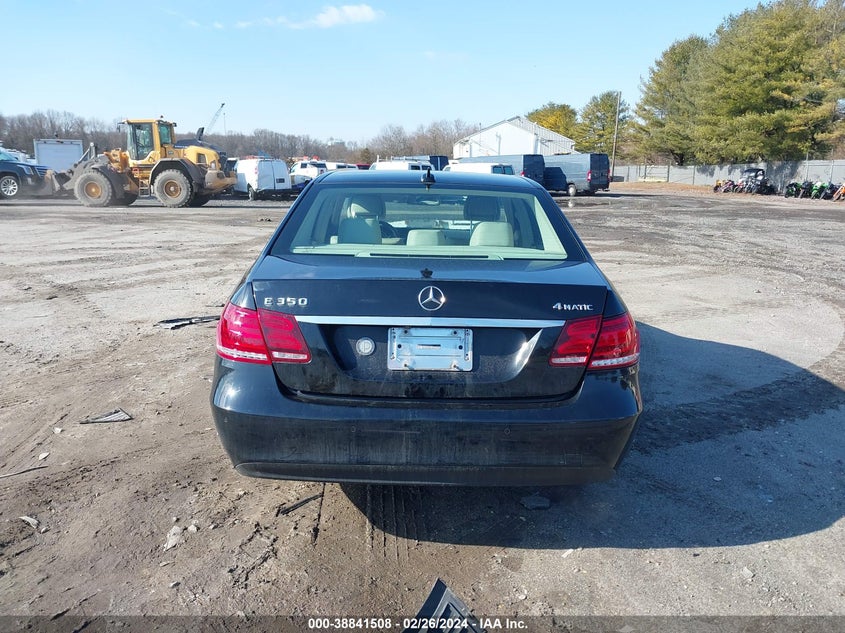 2014 MERCEDES-BENZ E 350 4MATIC - WDDHF8JB4EA925095