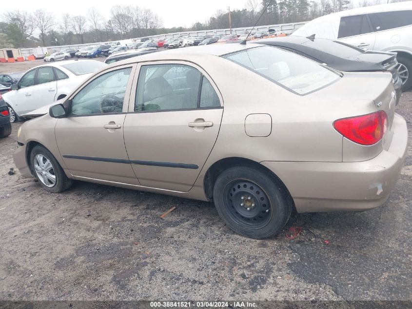 2004 Toyota Corolla Ce VIN: 1NXBR32E64Z331135 Lot: 38841521