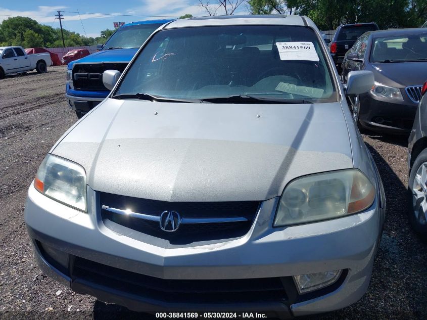 2002 Acura Mdx 3.5L (A5) VIN: 2HNYD18272H540361 Lot: 38841569