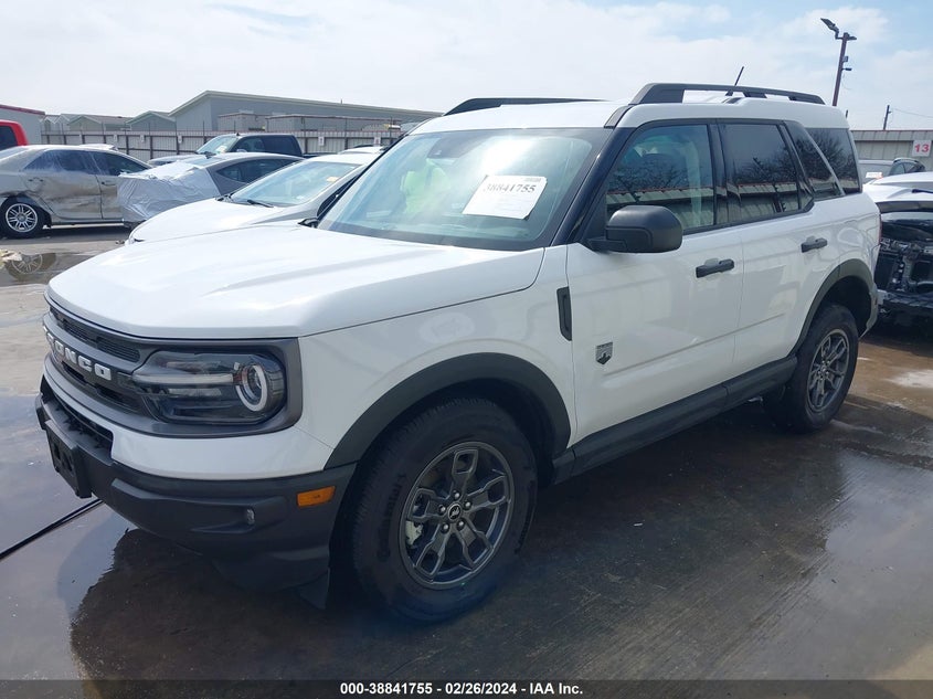 2023 Ford Bronco Sport Big Bend VIN: 3FMCR9B61PRE27427 Lot: 38841755