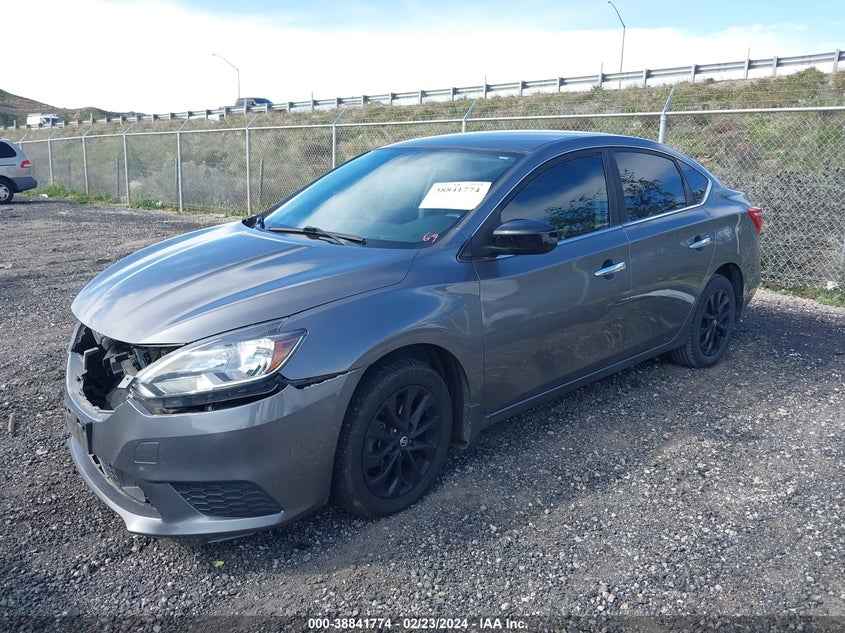 VIN 3N1AB7AP0JY237195 2018 NISSAN SENTRA S