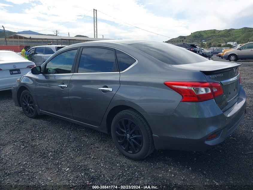 VIN 3N1AB7AP0JY237195 2018 NISSAN SENTRA S