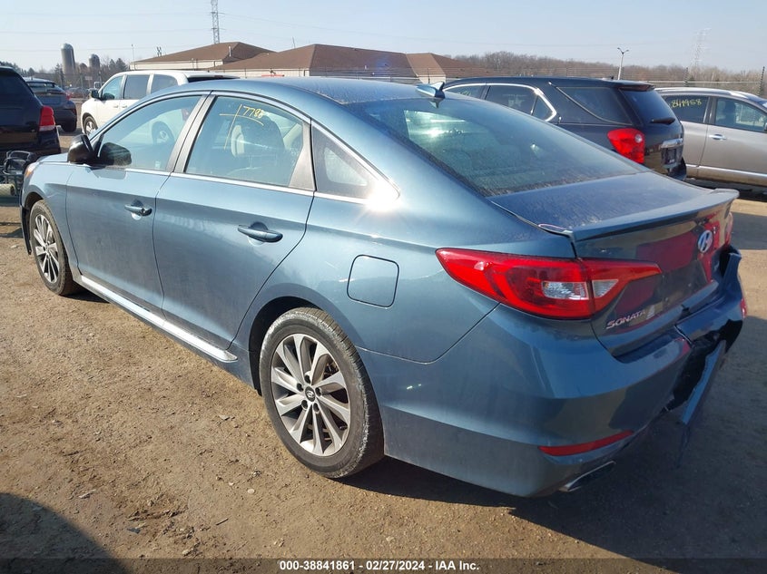 VIN 5NPE34AF5HH522175 2017 HYUNDAI SONATA SPORT/LIMITED