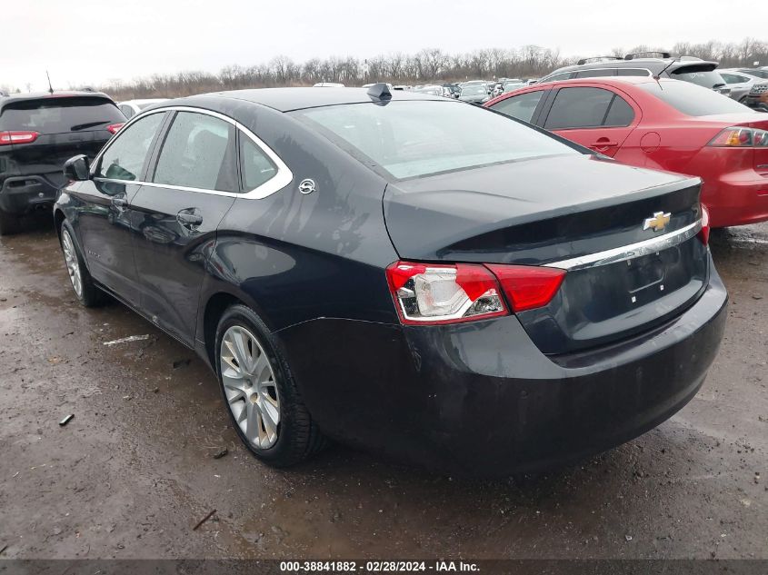 2014 Chevrolet Impala 1Ls VIN: 2G11Y5SL1E9111695 Lot: 38841882