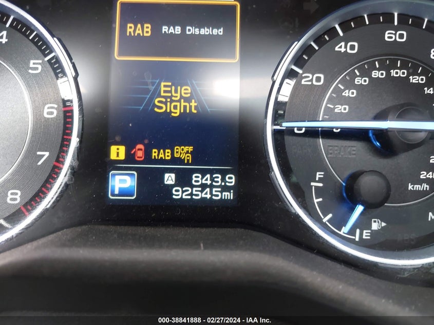 2019 SUBARU ASCENT TOURING - 4S4WMARD6K3485557