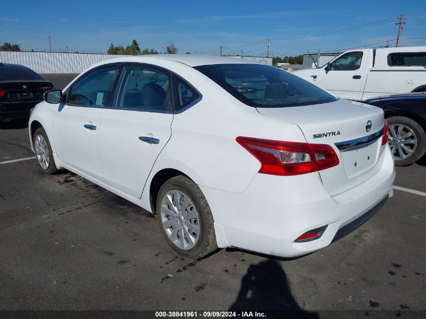 2017 Nissan Sentra S VIN: 3N1AB7AP4HY399650 Lot: 38841961