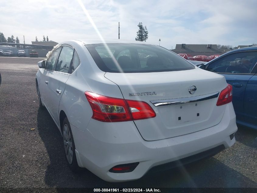 2017 Nissan Sentra S VIN: 3N1AB7AP4HY399650 Lot: 38841961