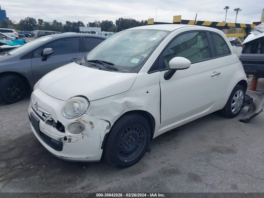 2013 Fiat 500 Pop VIN: 3C3CFFAR1DT541616 Lot: 38842026