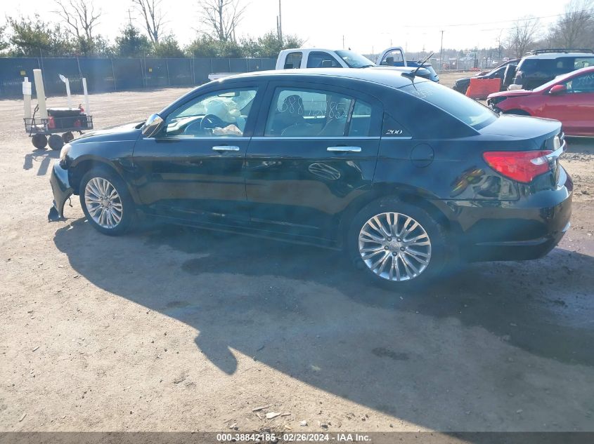 2012 Chrysler 200 Limited VIN: 1C3CCBCBXCN162338 Lot: 38842185