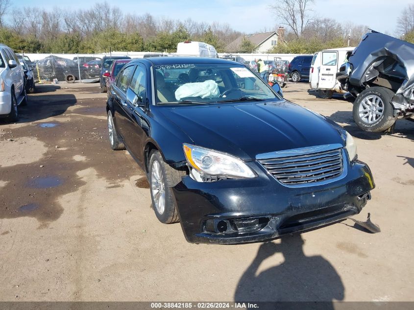 2012 Chrysler 200 Limited VIN: 1C3CCBCBXCN162338 Lot: 38842185