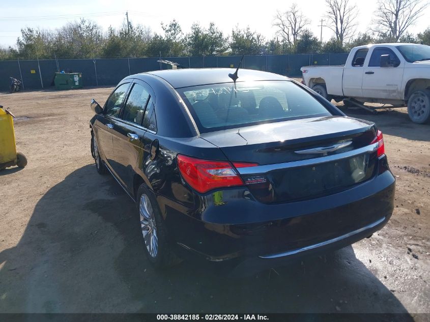 2012 Chrysler 200 Limited VIN: 1C3CCBCBXCN162338 Lot: 38842185