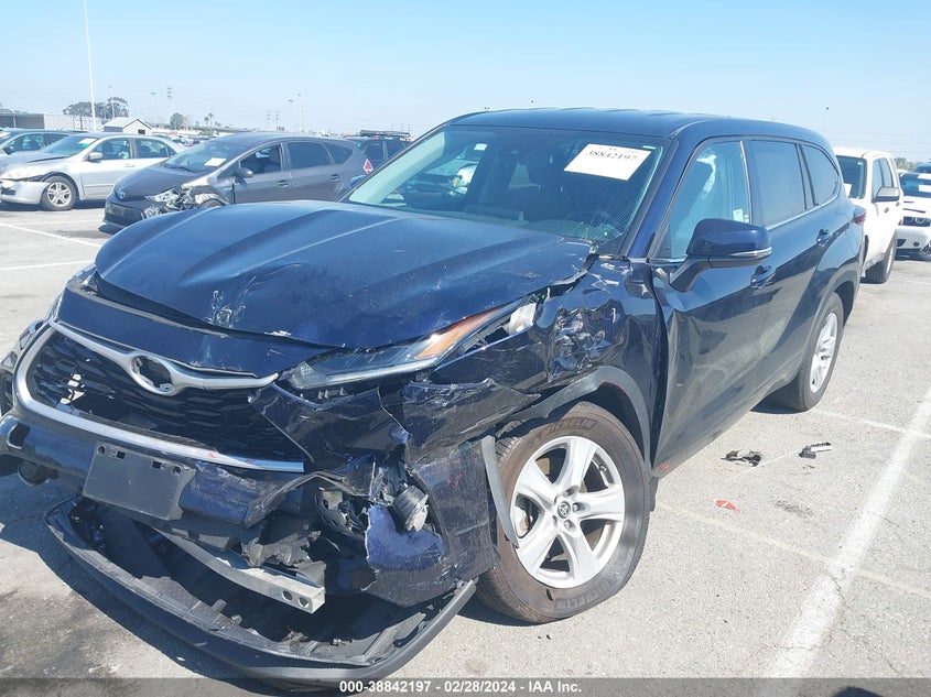 2021 TOYOTA HIGHLANDER VIN: 5TDZZRAH9MS528788