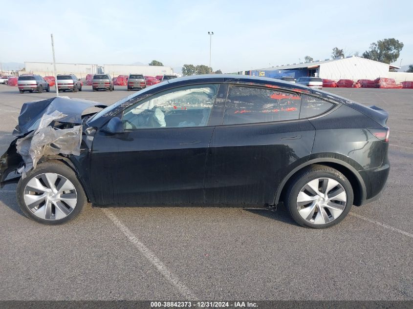 VIN 7SAYGDEE7PA142402 2023 Tesla Model Y, Awd/Long... no.14