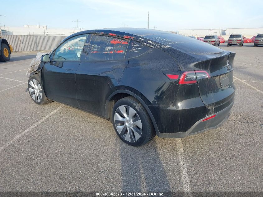 VIN 7SAYGDEE7PA142402 2023 Tesla Model Y, Awd/Long... no.3