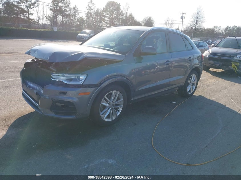 VIN WA1BCCFS5HR003813 2017 AUDI Q3 2.0T PREMIUM