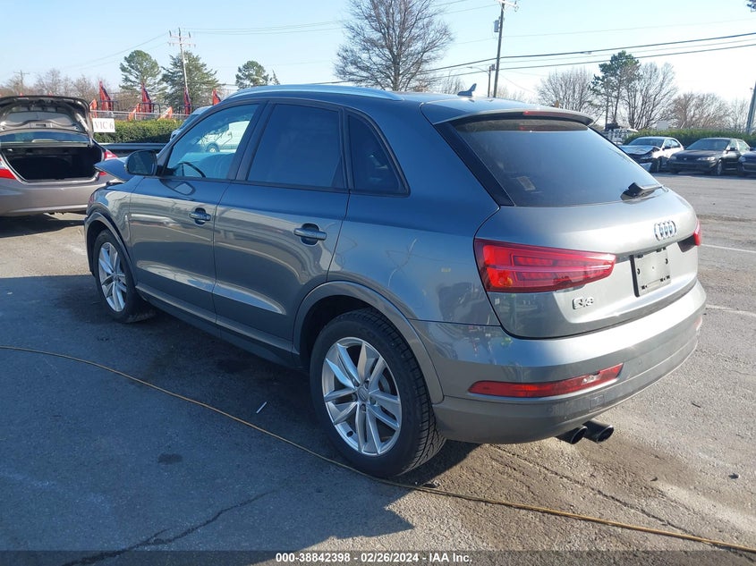VIN WA1BCCFS5HR003813 2017 AUDI Q3 2.0T PREMIUM