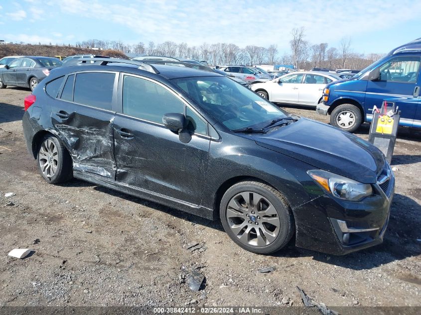 2016 SUBARU IMPREZA 2.0I SPORT LIMITED - JF1GPAU61G8313770