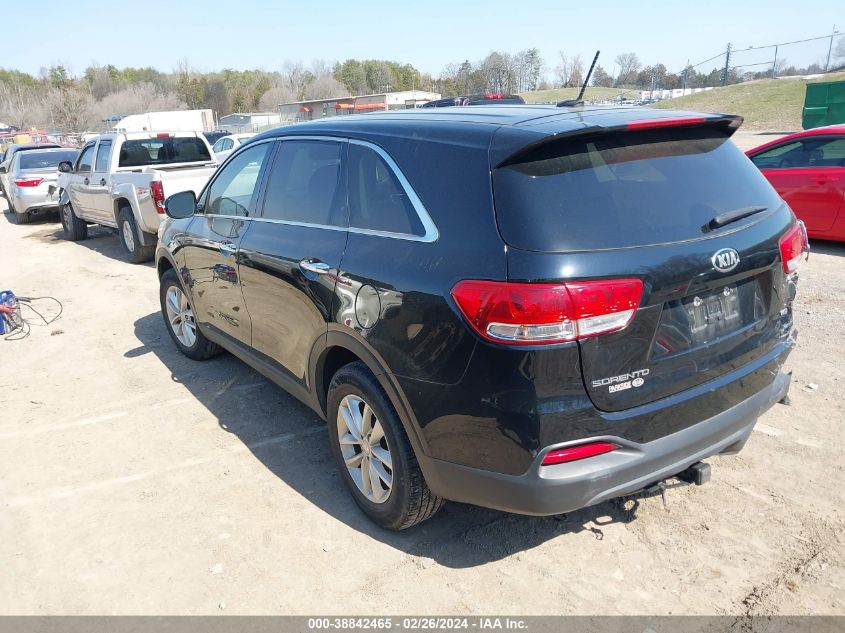 2018 Kia Sorento 2.4L L VIN: 5XYPG4A32JG350672 Lot: 38842465