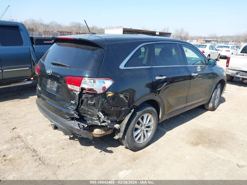 2018 Kia Sorento 2.4L L VIN: 5XYPG4A32JG350672 Lot: 38842465