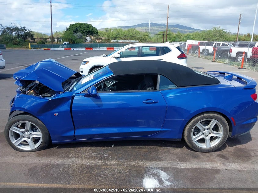 2022 CHEVROLET CAMARO RWD  1LT - 1G1FB3DX5N0114590