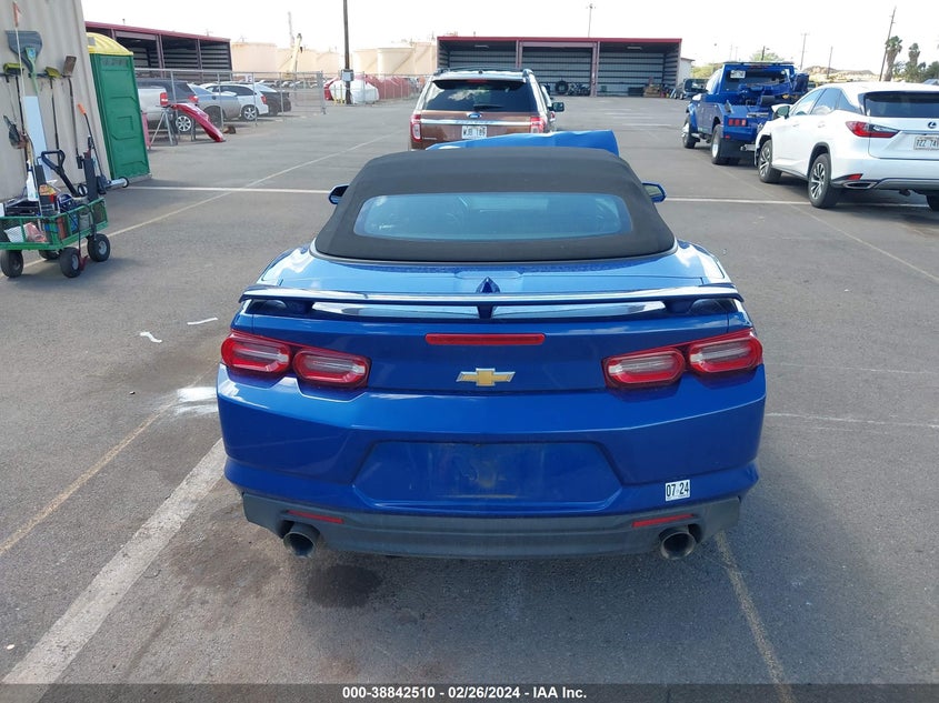 2022 CHEVROLET CAMARO RWD  1LT - 1G1FB3DX5N0114590