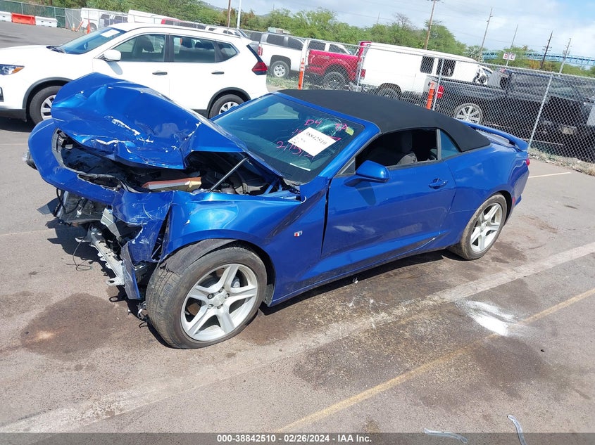 2022 CHEVROLET CAMARO RWD  1LT - 1G1FB3DX5N0114590