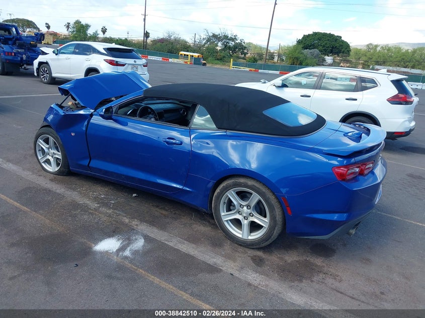 2022 CHEVROLET CAMARO RWD  1LT - 1G1FB3DX5N0114590