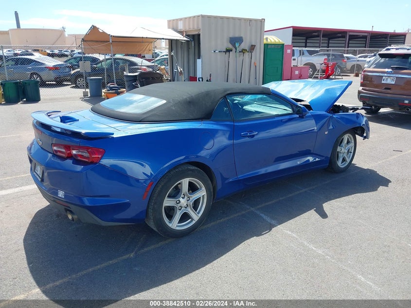 2022 CHEVROLET CAMARO RWD  1LT - 1G1FB3DX5N0114590