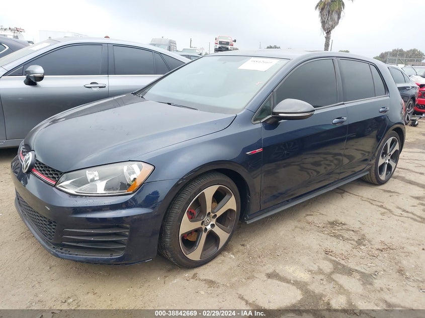 2017 VOLKSWAGEN GOLF GTI AUTOBAHN 4-DOOR/S 4-DOOR/SE 4-DOOR/SPORT 4-DOOR - 3VW4T7AU7HM011084