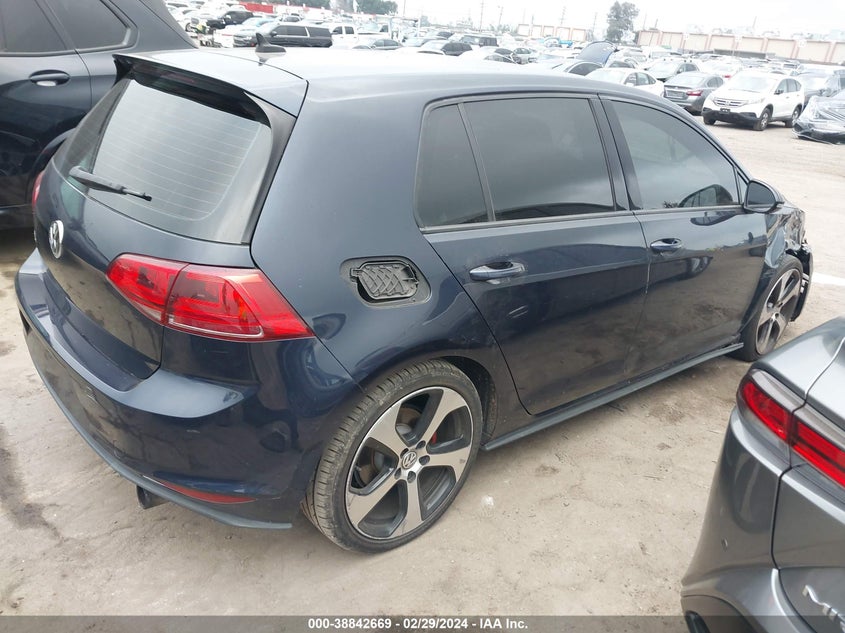 2017 VOLKSWAGEN GOLF GTI AUTOBAHN 4-DOOR/S 4-DOOR/SE 4-DOOR/SPORT 4-DOOR - 3VW4T7AU7HM011084
